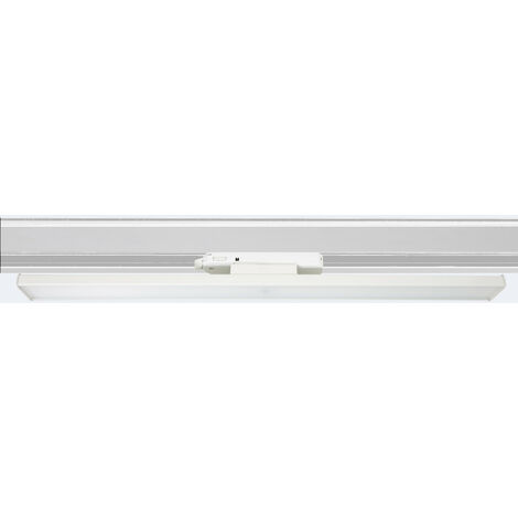 Faretto LED Binario Trifase 30W 2CCT Regolabile Davis Lente Simmetrica LIFUD  Bianco75 mm120º