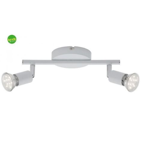 Faretto led Briloner simple barra a 2 gu10 bianco