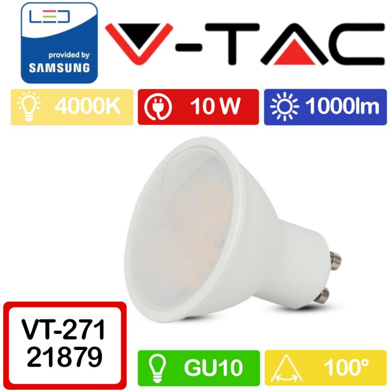 V-tac - pro VT-271 Faretto led GU10 con Chip