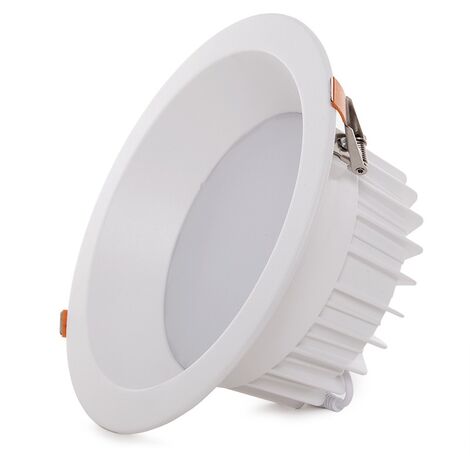 Faretto LED circolare da incasso 24W 2246Lm 3000ºK Antiriflesso UGR19 40.000H [HO-DL-AD-24W-WW]