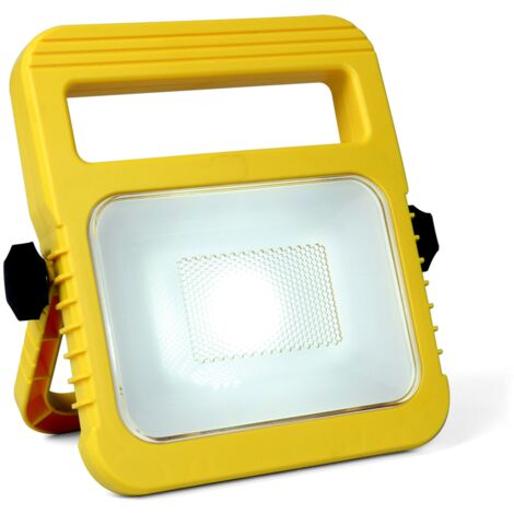 FARETTO LED DA CANTIERE utin 10 W NW Giallo