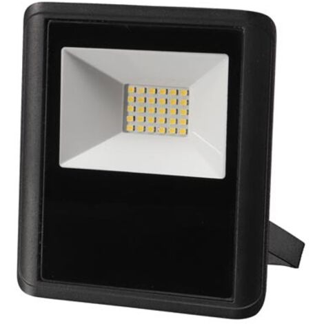 FARETTO LED DA ESTERNO - 20 W, BIANCO NEUTRO - NERO