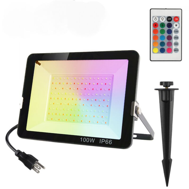 Faretto led da esterno Proiettore rgb 50W con