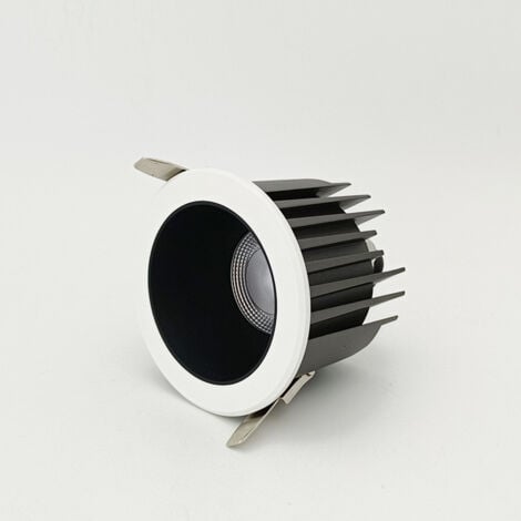 Faretto LED da incasso 10W 3000K - Interno, soffitto, foro Ø75mm