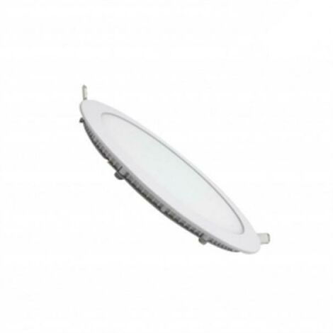 Faretto led da incasso 12w rotondo bianco superslim diametro 170cm kit 5 pezzi 6400k