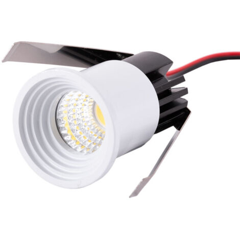 Faretto LED Da Incasso 2W 168Lm 3000ºK Dakota Circolare Ø36Mm 40.000H [JN-S003-B-WW]
