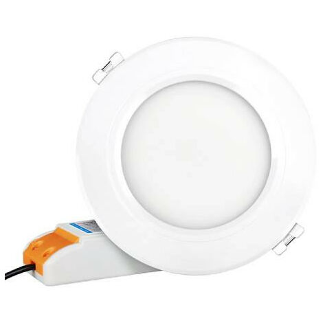 Lampada semi-sferica 43 cm con kit luce LED RGB con batteria ricaricabile  con telecomando bianco