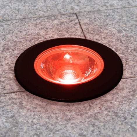 Faretto LED da incasso a pavimento - RGB - 12W - IP67 - 12VDC