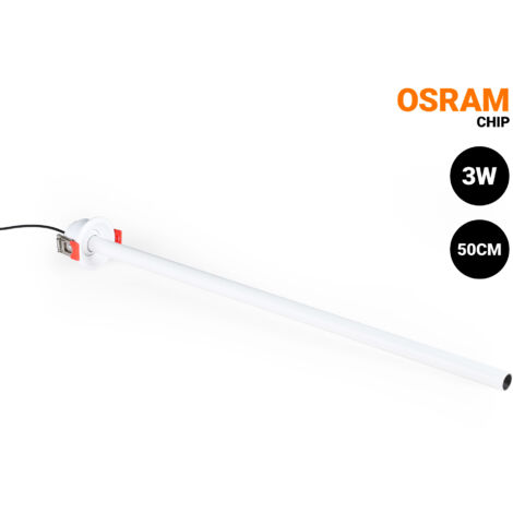 Faretto LED da incasso a soffitto 3W - Estensibile 500mm -