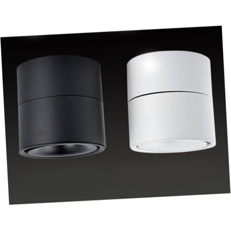 Faretto LED da incasso a soffitto orientabile da 10 W su binario, luce bianca fredda COB, testa regolabile, installazione a soffitto/parete