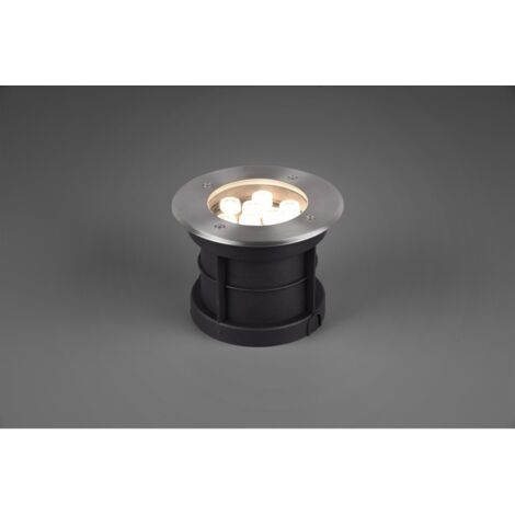 Faretto Led Da Incasso Calpestabile IP65 Nichel Belaja Ø16 cm Trio Lighting