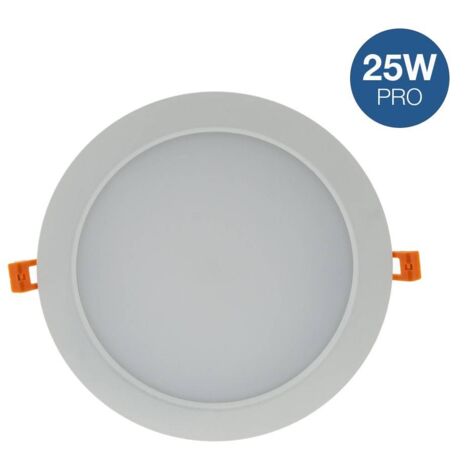 Faretto LED da incasso circolare 25W - Uso professionale - Ø190