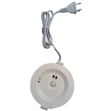 Faretto Led da Incasso con Funzione Emergenza 3W 300lm 2 Ore 110X56mm Foro 92mm Bianco 5700K