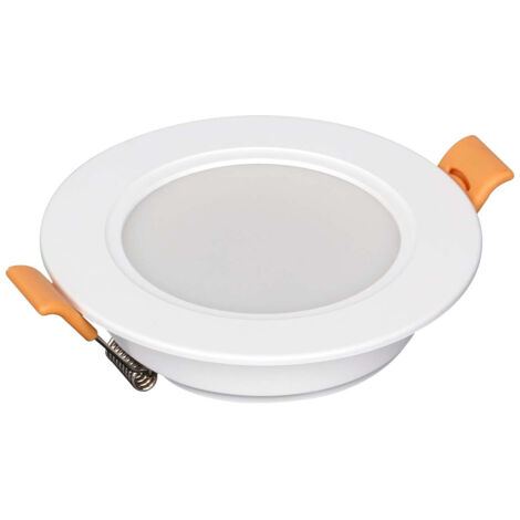 Faretto Led Da Incasso Rotondo 5W 500LM Freddo 6000K Diametro 95mm Foro 75-90mm