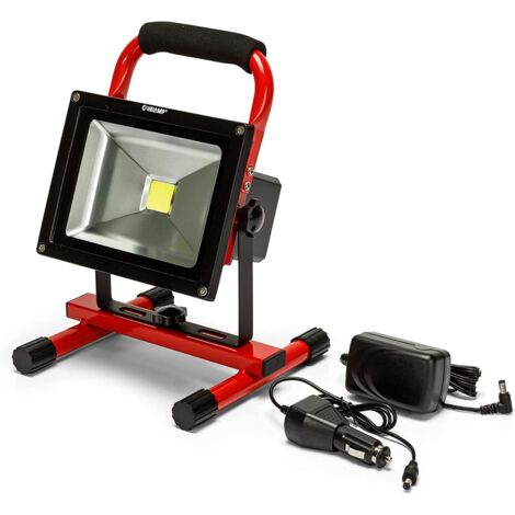 FARETTO LED DA LAVORO RICARICABILE 20W CYCLOP VELAMP