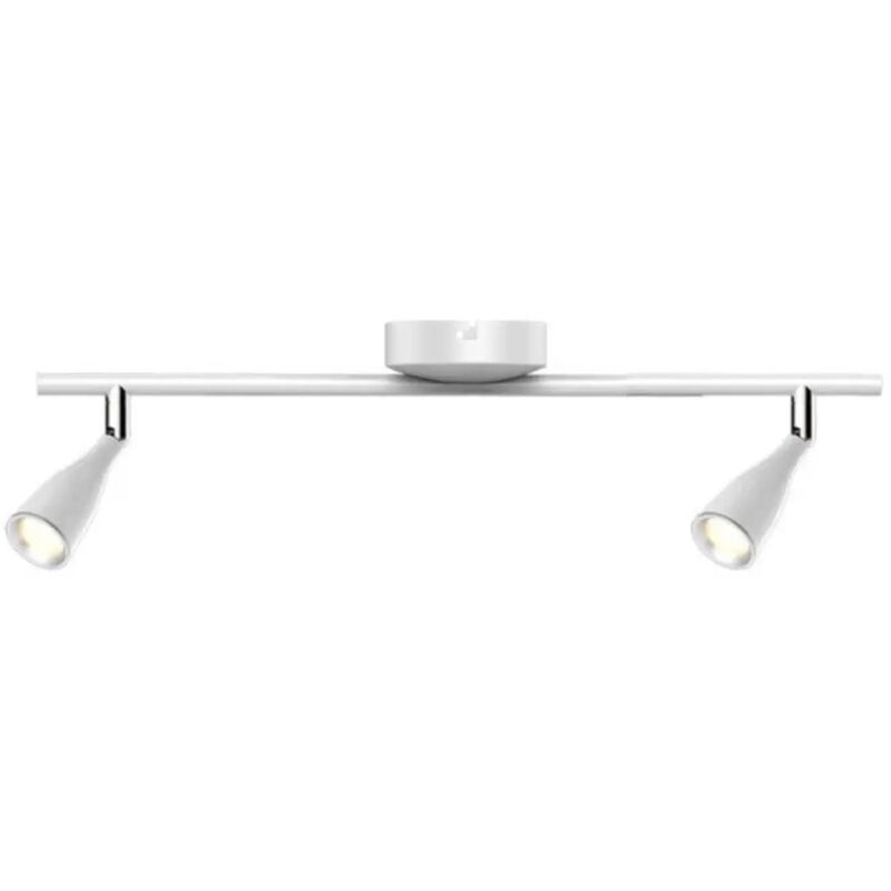 V-tac - lampada led parete bianco caldo bianco 4,5 watt 2 luci f