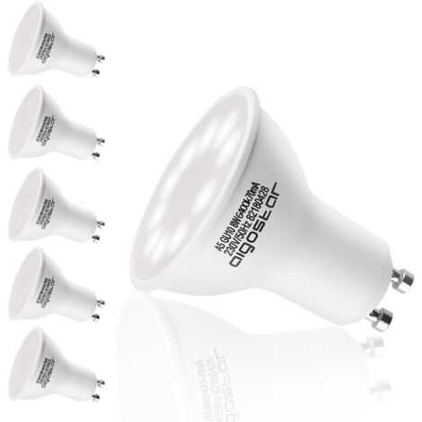 Faretto Led GU10 8W SMD Apertura 120-160 gradi Bianco freddo 6400K Aigostar