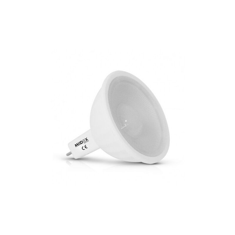 Image of Miidex Lighting - led spot GU5.3 6W 510lm 120° Ø50mm - Bianco caldo 3000K