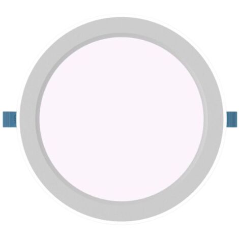 Faretto LED Incasso Pannello Rotondo 9W Slim Alette Molla Luce Fredda HC
