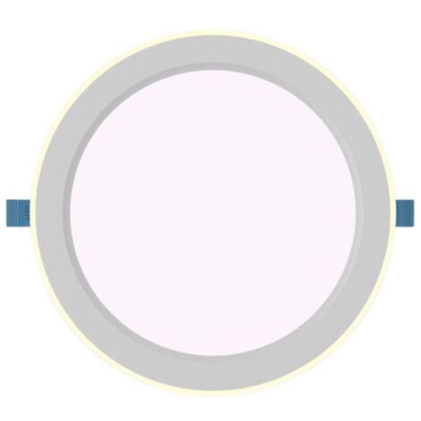 Faretto LED Incasso Pannello Rotondo 9W Ultra Slim Alette Molla Luce Naturale HC