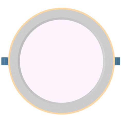 Faretto LED Incasso Pannello Rotondo 9W Ultra Slim Soffitto Luce Calda HC