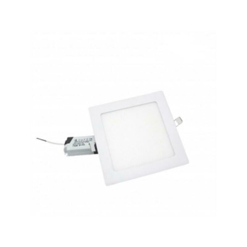 Image of Faretto led incasso quadrato 12w Vivalamp controsoffitto kit 5 pezzi 3000k