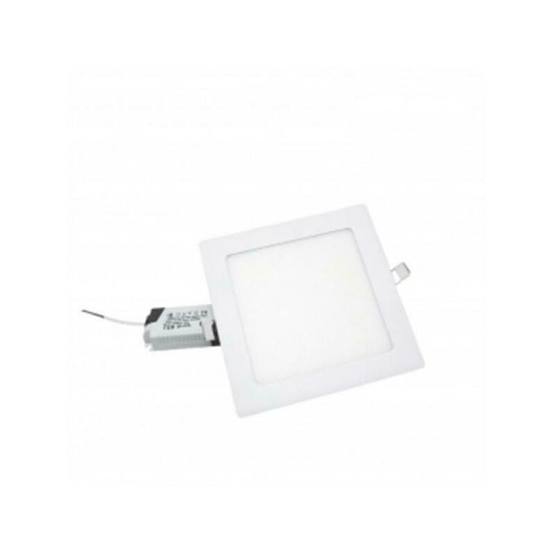 Image of Faretto led incasso quadrato 12w Vivalamp controsoffitto kit 5 pezzi 4200k