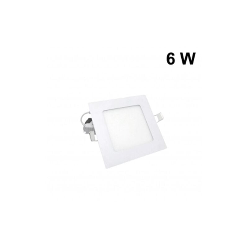 Image of Faretto Led incasso Slim quadrato 6w Luce Fredda 6500k 220v Controsoffitto