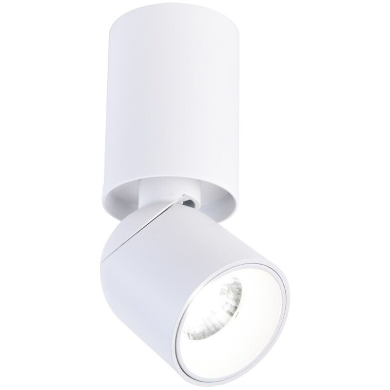 Faretto LED orientabile da soffitto Skadi White 8W...