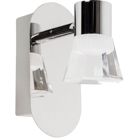 Faretto LED bagno completo IP65 Acciaio spazzolato 82mm + lampadina MR16