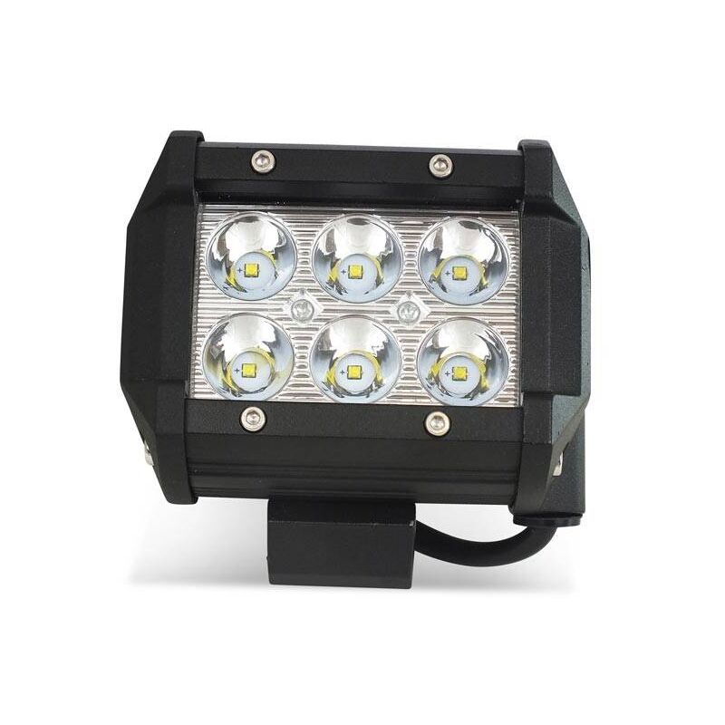 Faro led 4x4 fuoristrada - 18W - 10-40V dc - 4 Pollici - 1500 lm