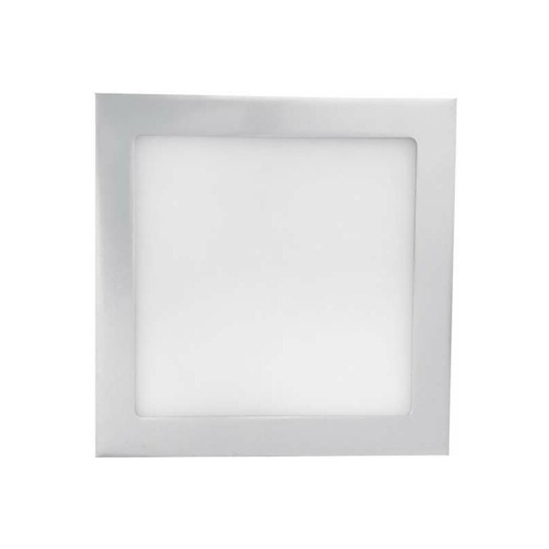 Image of Ecolux - Faretto led quadrato 24W Grigio - Bianco Giorno 6000K.