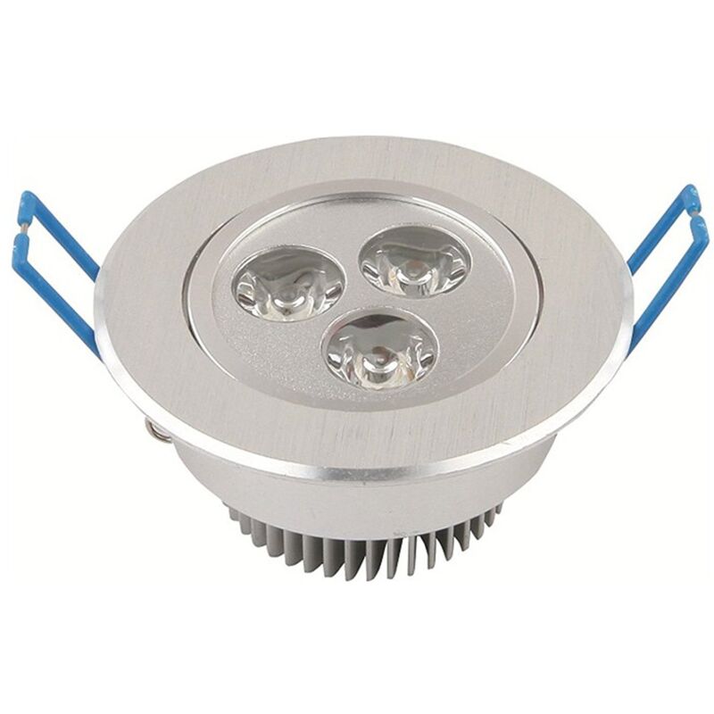 TEMPO DI SALDI Faretto Led Rotondo 3W a Molla Faro...