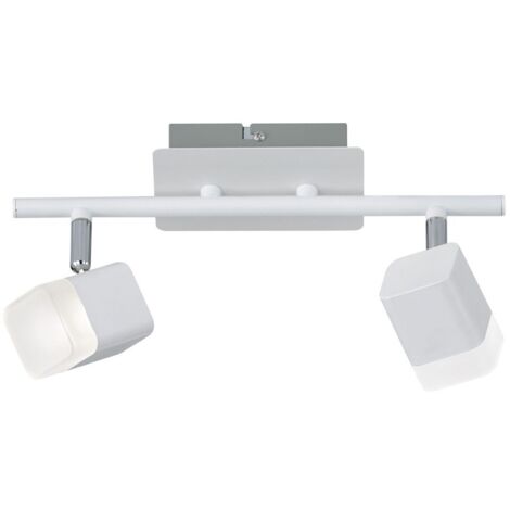 Faretto led roubaix da soffitto 4w w warm light 3000k en metal blanc r82152131
