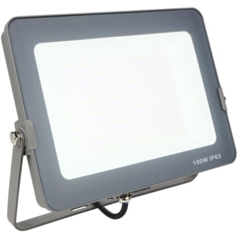 Faretto LED silver electronics forge ips 65 100w - 5700k luce fredda - 8.000lm colore grigio
