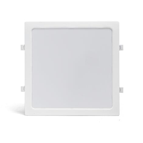 Faretto Led slim da incasso 24W Quadrato Cornice bianca Apertura 100 gradi Bianco freddo 6500K Aigostar