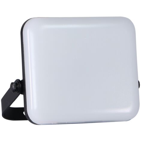 Faretto LED SMD 20W 4000K 1500lm IP65 nero Polux Milky