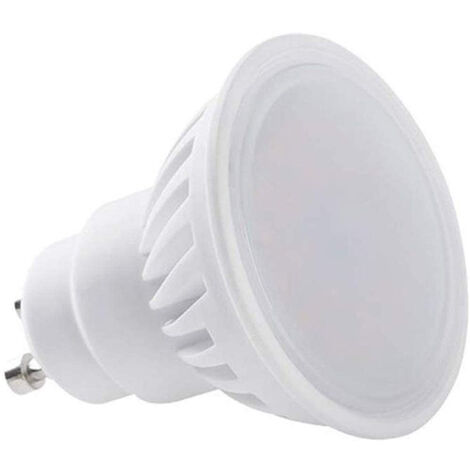 Faretto led smd gu10 9 watt luce calda 3000k opaco angolo 120° 220v luce  illuminazione casa