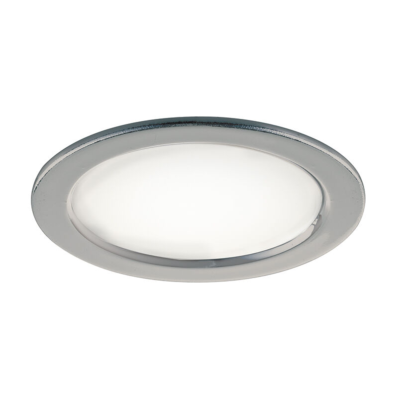Image of Incasso sottopensile LED NEMO argento 3,5W 250 Lumen 4000K (luce naturale) IP44 6,5x1,8 cm. - Argento