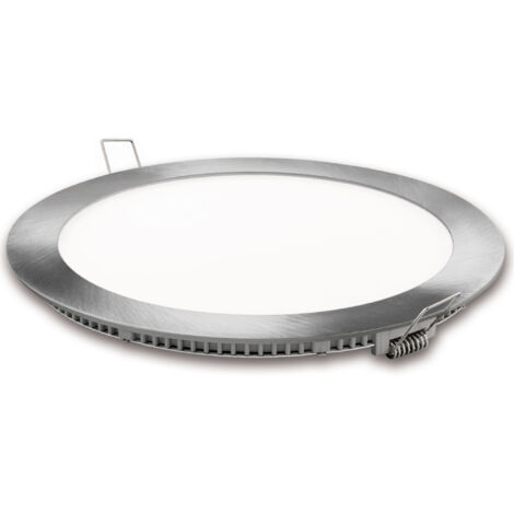 Faretto LED tondo piatto tondo Matel 18w neutro
