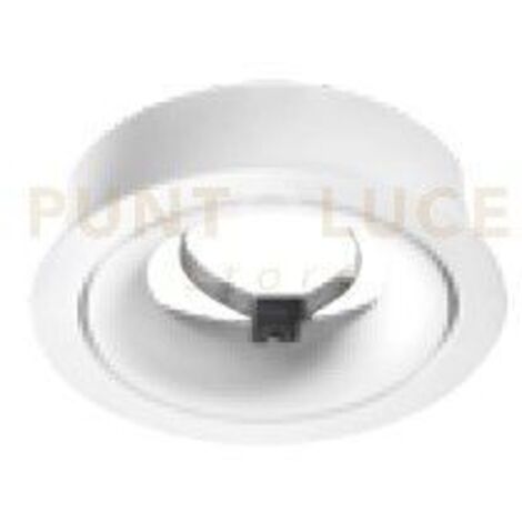 FARETTO LEVELS GU10 CUT OUT D.8,1CM IP20 BIANCO DIREZIONALE
