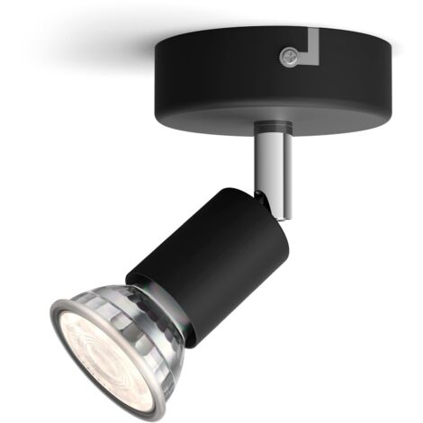 Faretto Limbali gu10 1 elemento (lampadina non inclusa) nero ø 8 x 13 cm