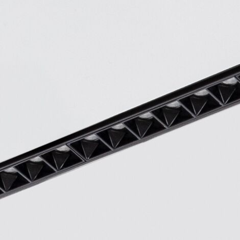 Faretto Lineare LED Binario Magnetico 30W 20mm 48V  2700K - 3000K - 4000K Selezionabile (Caldo-Naturale)