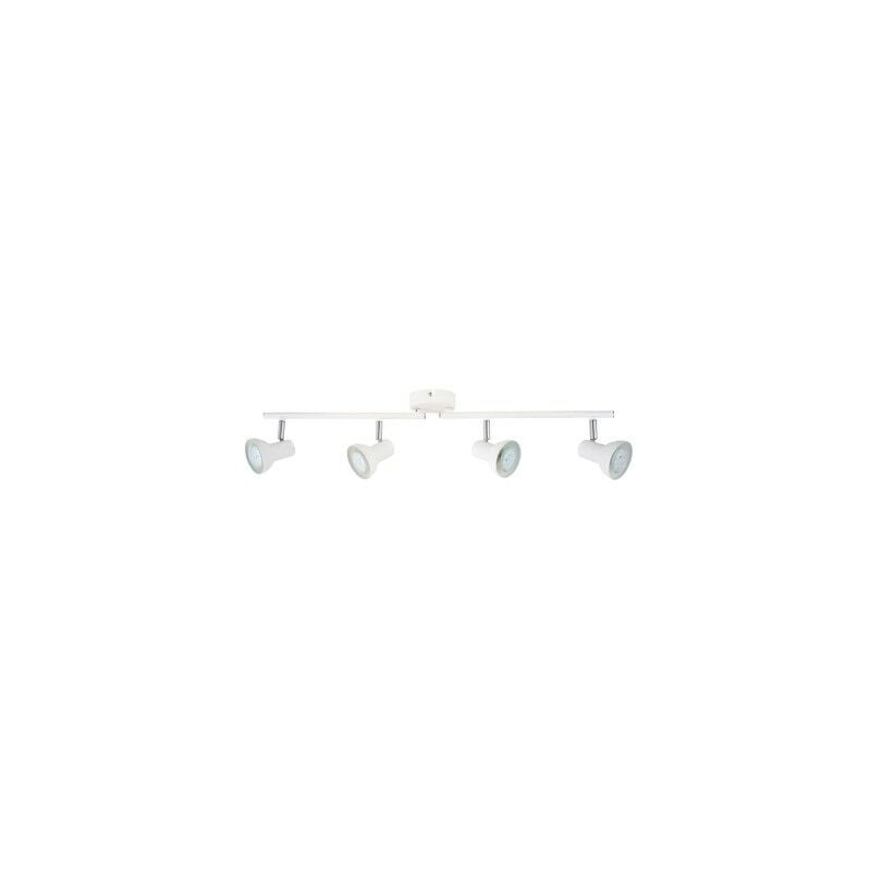 Image of Faretto lineare quadruplo da soffitto Kaitola Serie GU10 Bianco