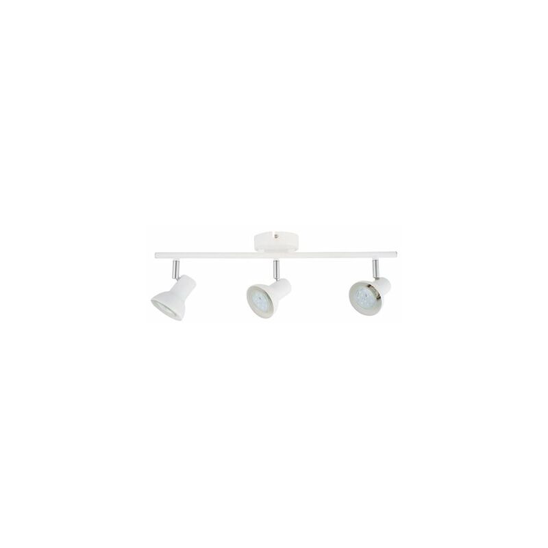 Image of Faretto lineare triplo da soffitto Kaitola Serie GU10 Bianco