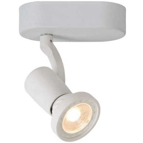 Faretto Lucide Jaster bianco GU10 LED 5W 2700K orientabile