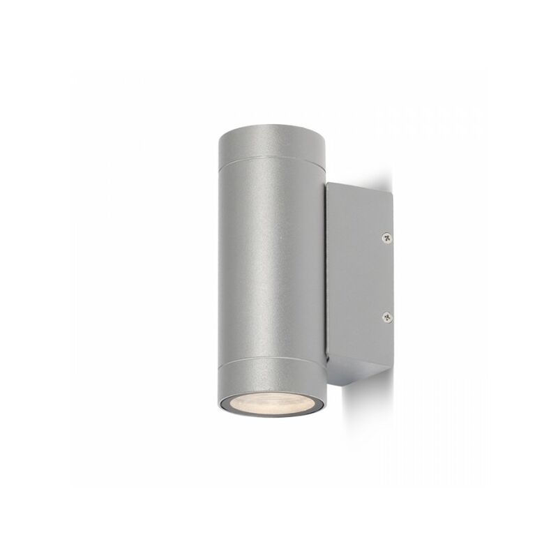 Image of Rendl Light - Faretto mizzi ii grigio argento 230V GU10 2x35W IP54