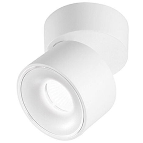 Faretto Moderno Camera Metallo Bianco Led 8W 3000K