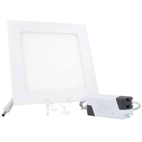 Faretto Pannello Led Da Incasso Quadrato 12W Bianco Caldo 170mmx170mm SKU-4866