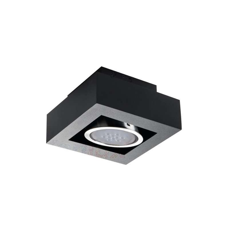 Sound Light Sound GU10 Spot ES-111 Ø185 × H90mm 25W Maxi - Black 360LM regolabile 65/45 ° - Utilizzo interno